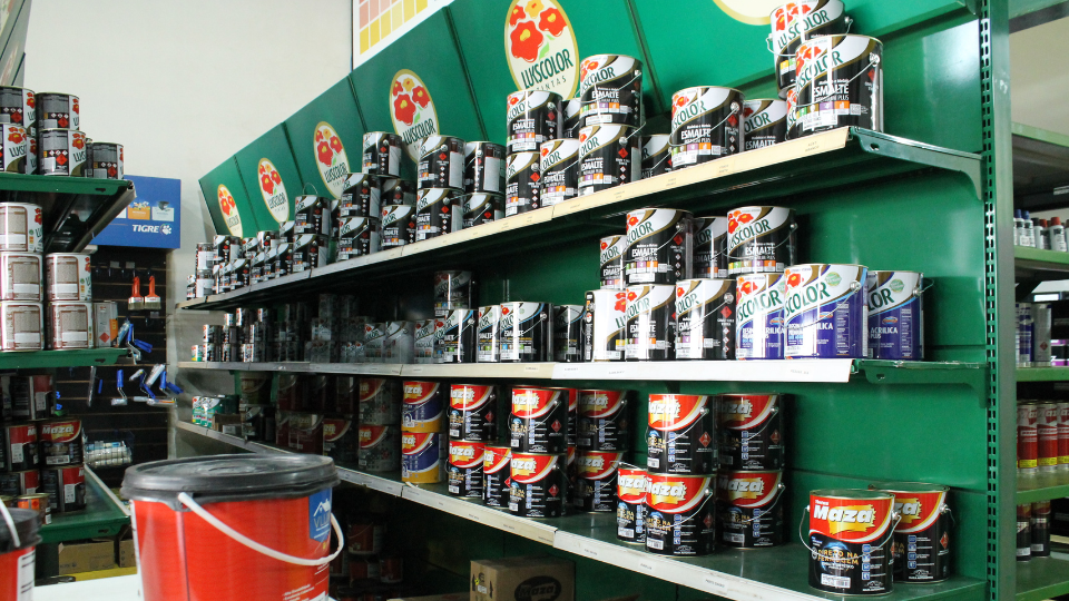 INTERIOR LOJA VAI XORA TINTAS BELVEDERE